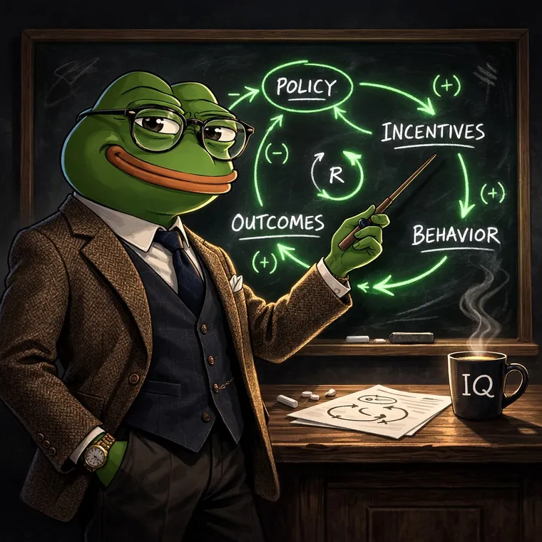 Professor Pepe explains policy, incentives, behavior and outcomes.